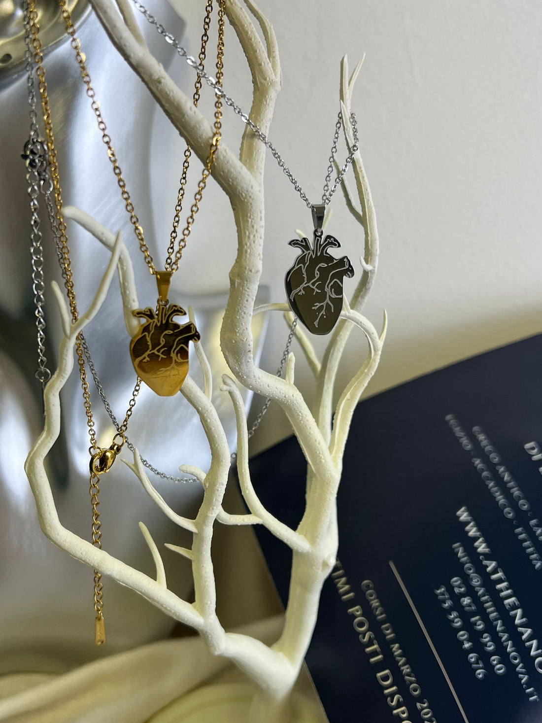 COLLANA CUORE ANATOMICO