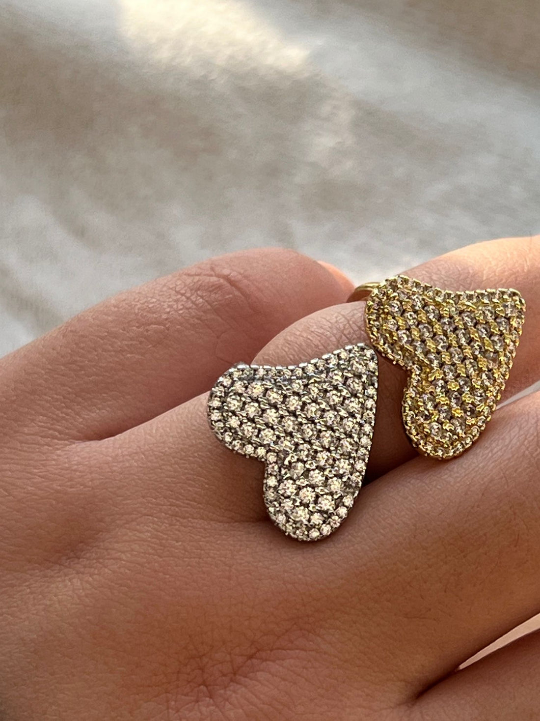 ANELLO CUORE DIAMANTE